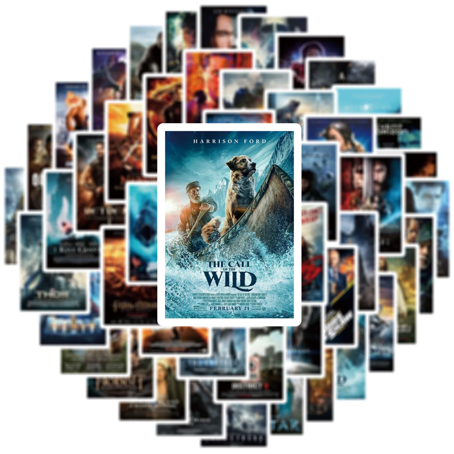 100PCS American and European cool popular singers actors classic movies posters