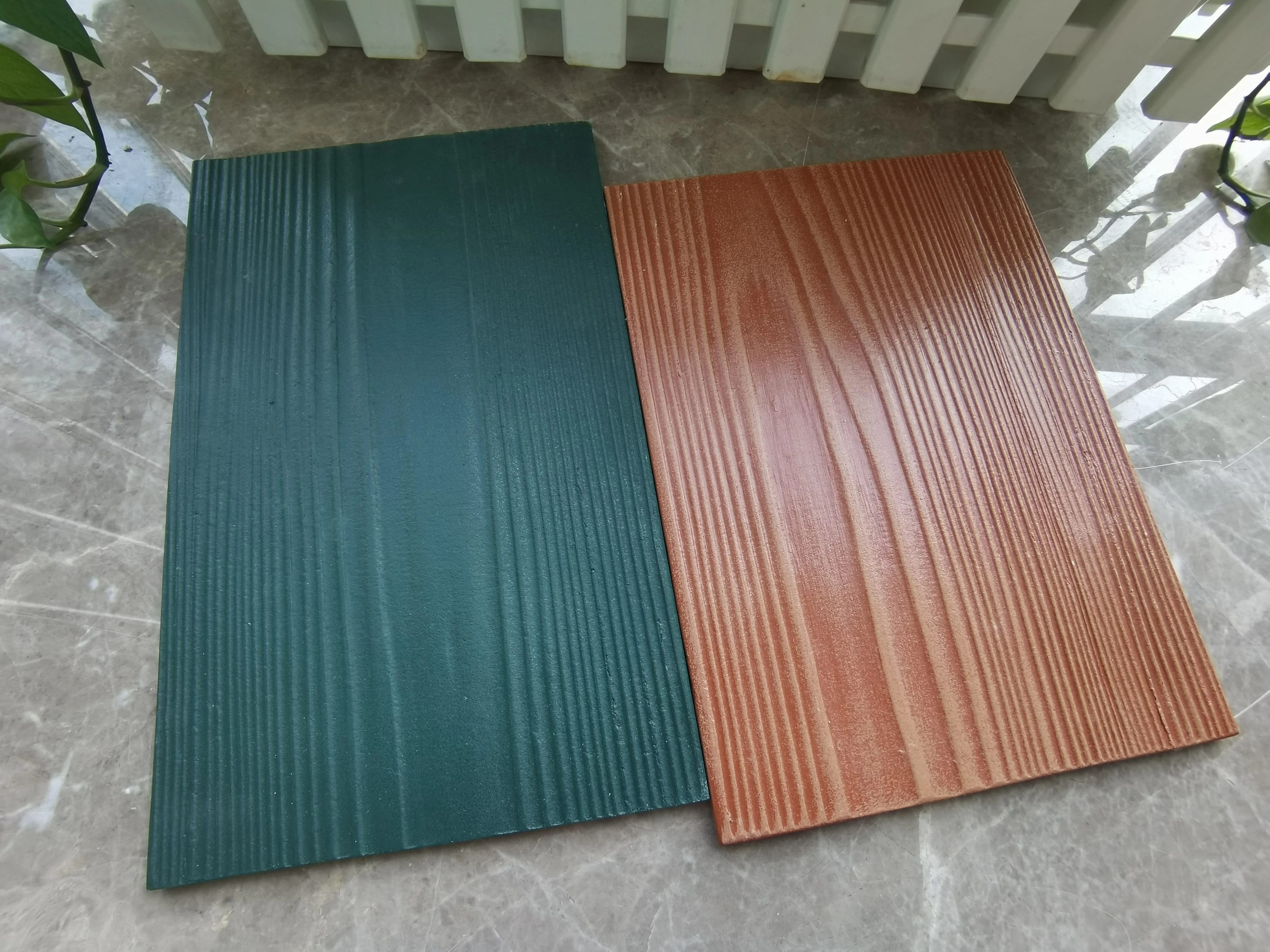 Wood Grain Fiber Cement Siding Concrete Fibre 6mm Fiber Board Cement Boards