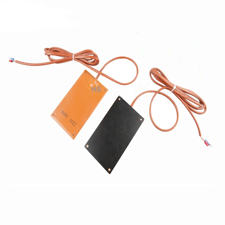 3D Printer Silicone Rubber Heater Heating Pad Flexible Heaters
