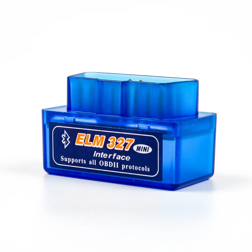 Blue V2.1 Mini Elm327 Obd2 Scanner OBD Car Diagnostic Tool Code Reader For Android Windows Symbian English