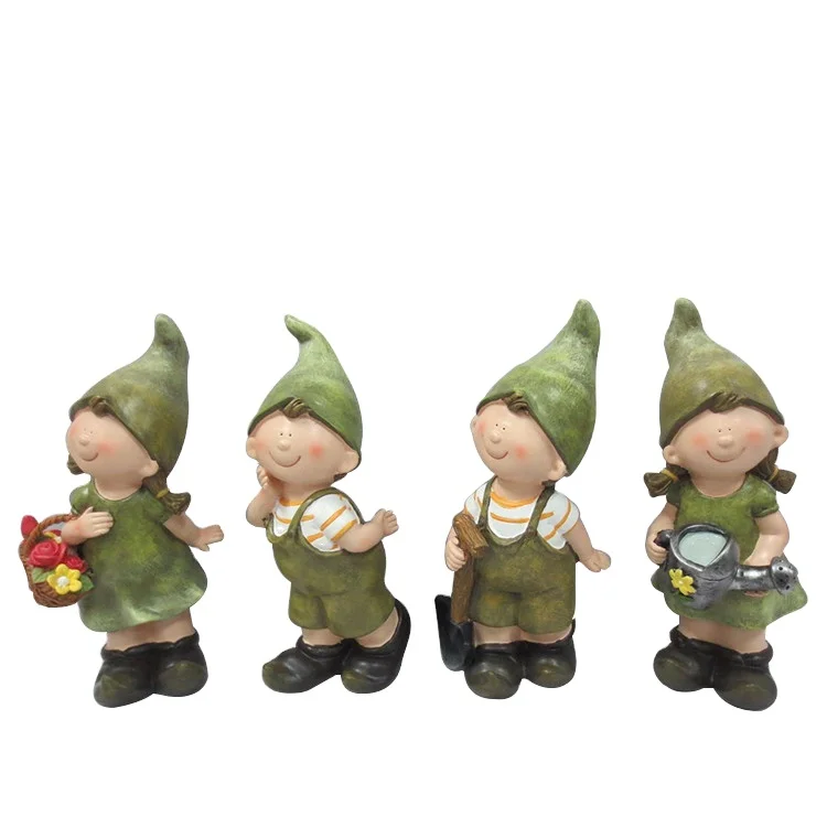 Decoration Cute Resin Garden Dwarf Statue in Garden Dwarf Statue Hot Selling Outdoor Home Decoration Eco-friendly Handmade