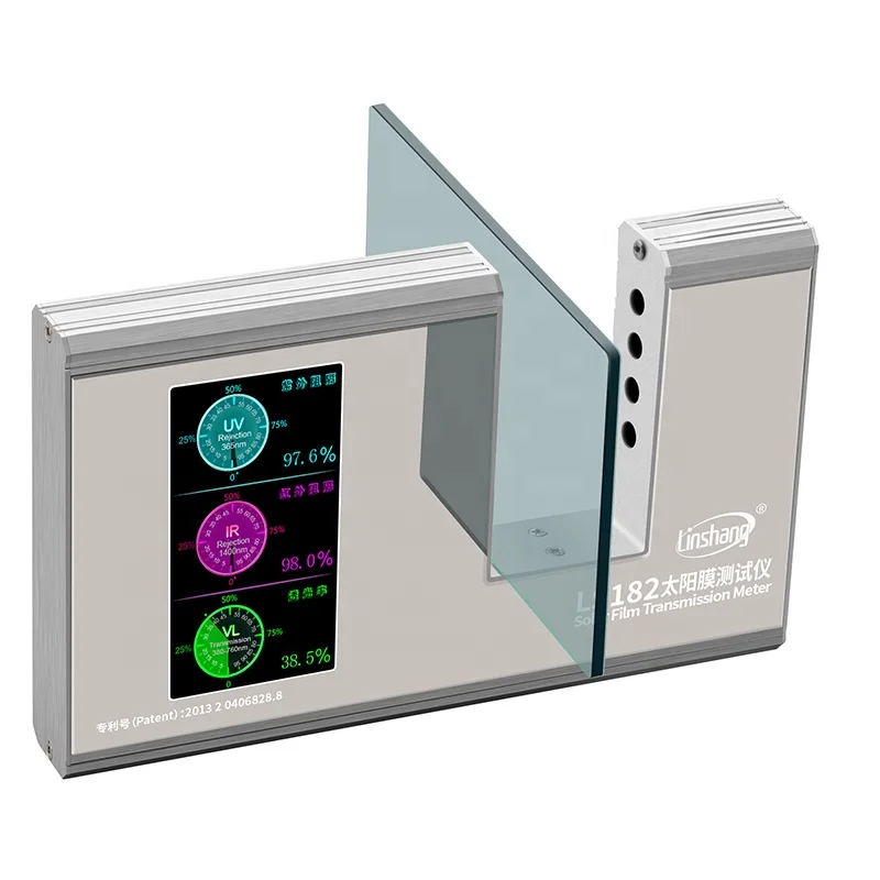 LS182 UV IR VLT SHGC TSER Window Tint Meter Tester Solar Film Transmission Meter