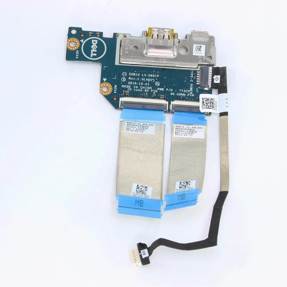 Wholesale USB Board for Dell Chromebook 11 3100 / 3100 Touch / 3100 2-in-1 Touch G61M2 0G61M2