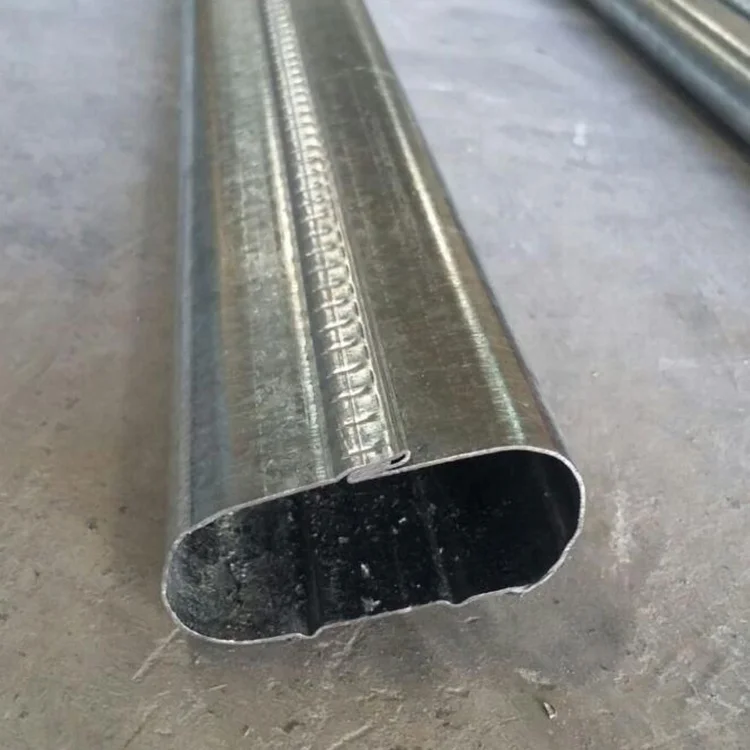 Ce, Iso Oval Duct Prestressed galvanized steel Duct Manufacturing Auto Line