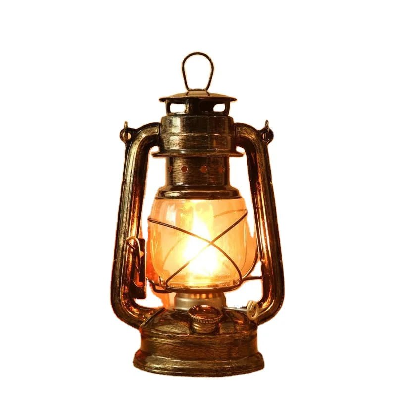 vintage kerosene lamp decoration props porch light wedding portable emergency home decoration outdoor camping lamp