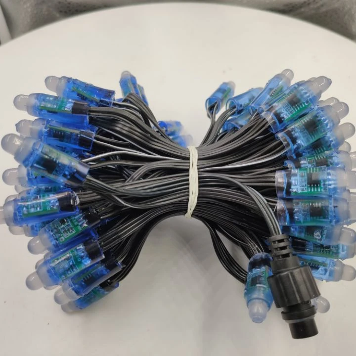 Высококачественный пиксельный светодиодный RGB-светильник WS2801 UCS1903 12 мм В