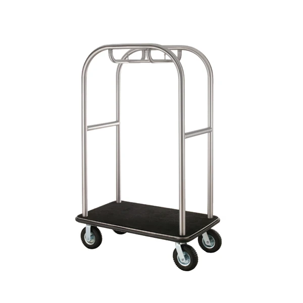 lobby bellman service luggage cart trolley for hotel