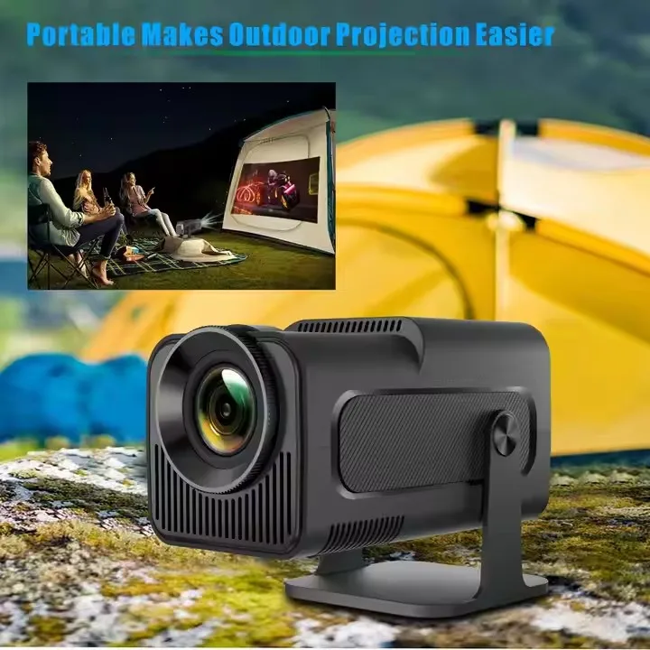 Wholesale HY320 Full Hd Home Theater Proyector Mini Smart Android Projectors Portable Outdoor Travel 4K Projector HY320 YMX