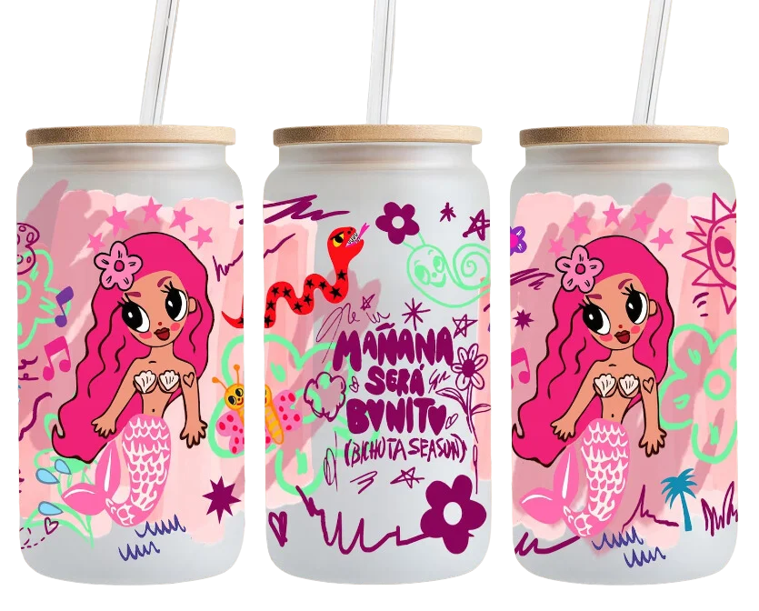 Пользовательские Winnie The Pooh Uv Dtf обертывания чашки 24 унции обертывание переводные наклейки