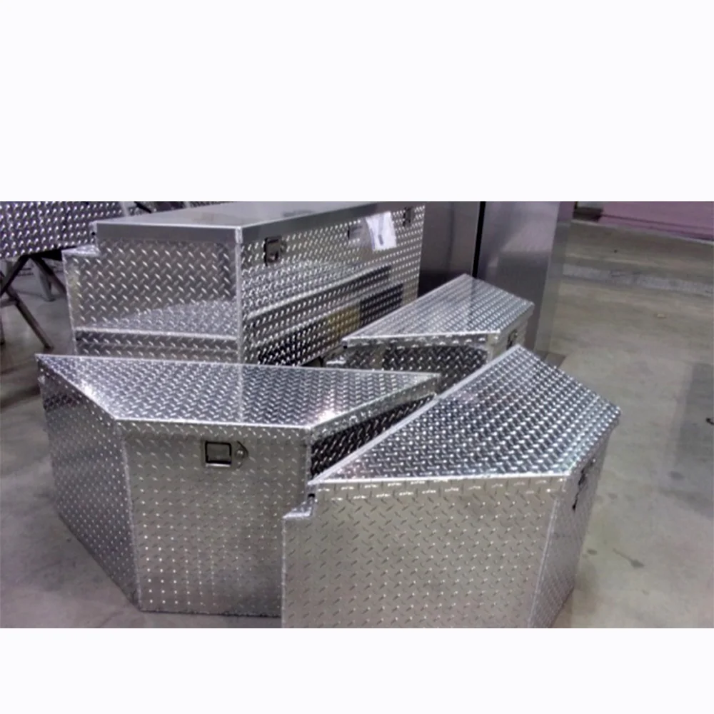 lamax best Aluminium Tool Box Ute Van Trailer Caravan Half Lid Lockable ToolBox