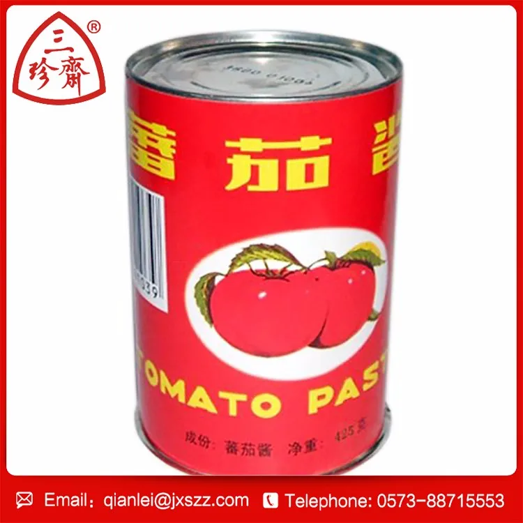 High quality and best price double concentrated tomato paste for sale wholesale tomato paste with 198G
