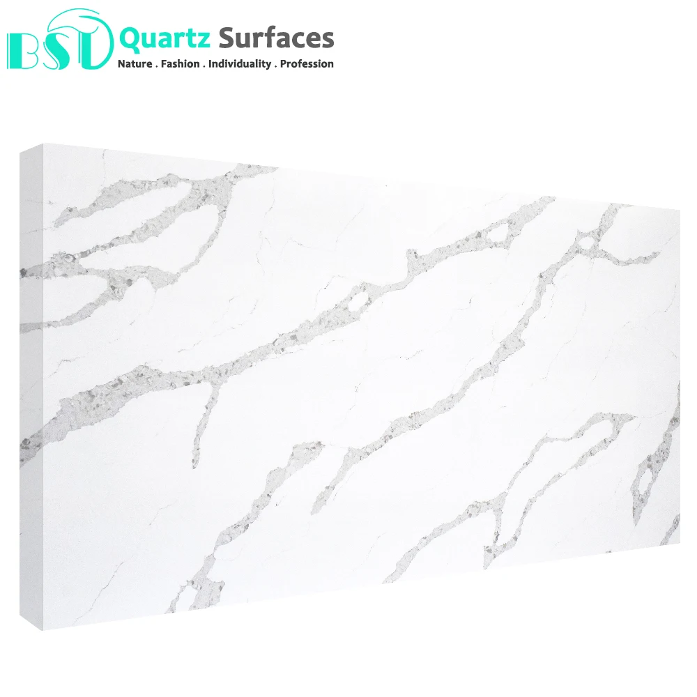 Artificial Quartz Stone White Calacatta With Gold Veins For Kitchen Countertops Quartz Wholesale Prices Calacatta Gold Quartz St