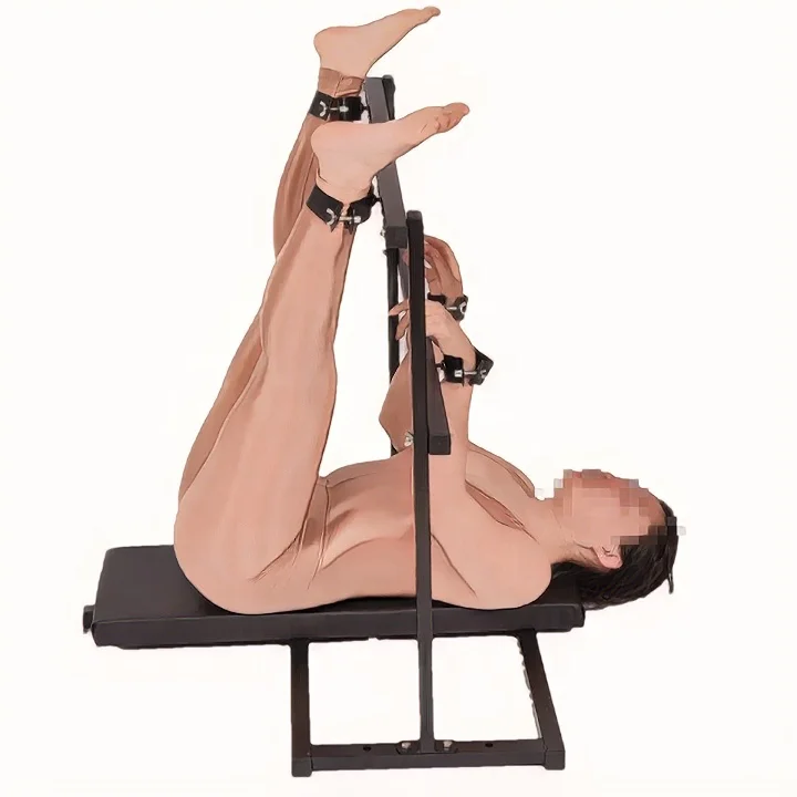 BDSM Female slave adjust posture equipment fix large restraint frames Binding Forced open legs forcesurgical instruments sex toy