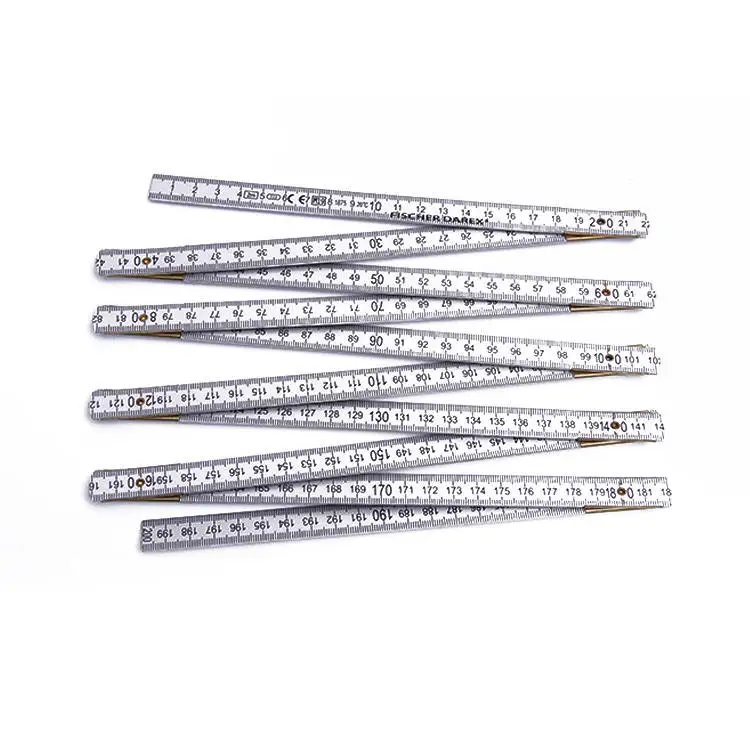 Hot Sale Customized 2 Meter Folding Measurement Ruler Aluminum Fold Ruler