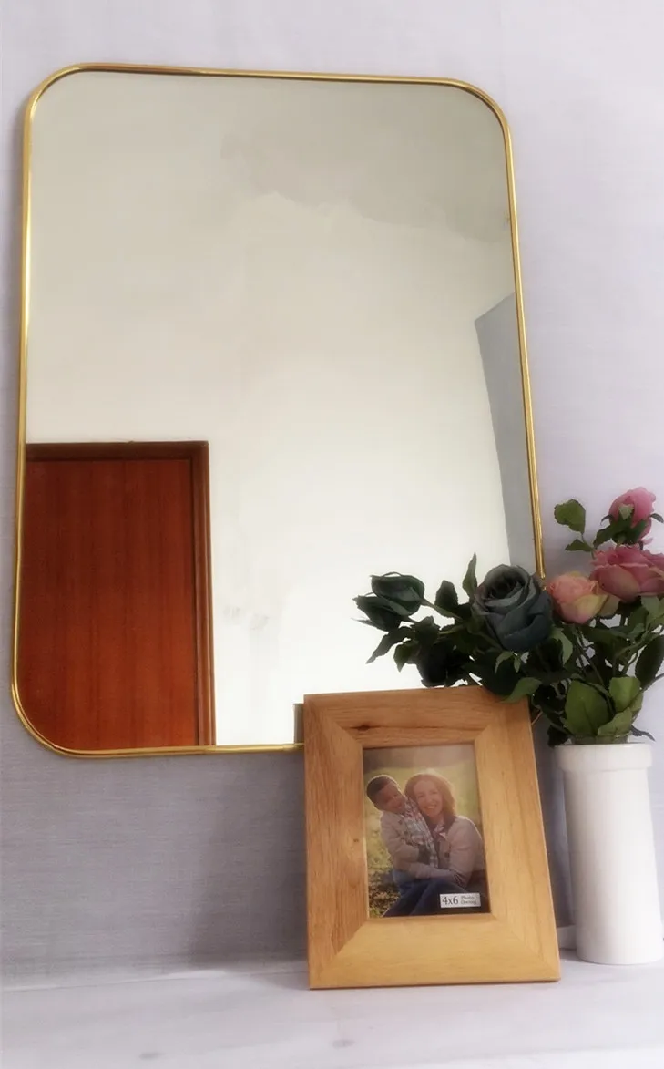 Cheap Modern Beauty Decorative Large Round Glass Hanging Wall Mounted Mirror