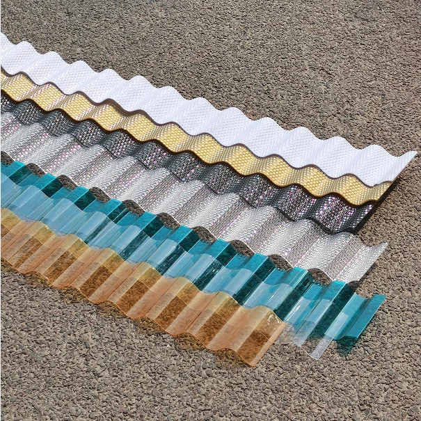 SINHAI 3mm Clear Polycarbonate Corrugated Roofing Tile pc solid sheet transparent corrugated plastic roofing sheet