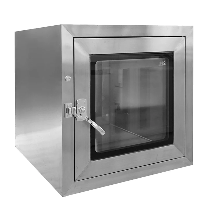 High Quality Industry Multi Spec Cleanroom Air Shower Pass Box For Biotechnology Laboratory Factory