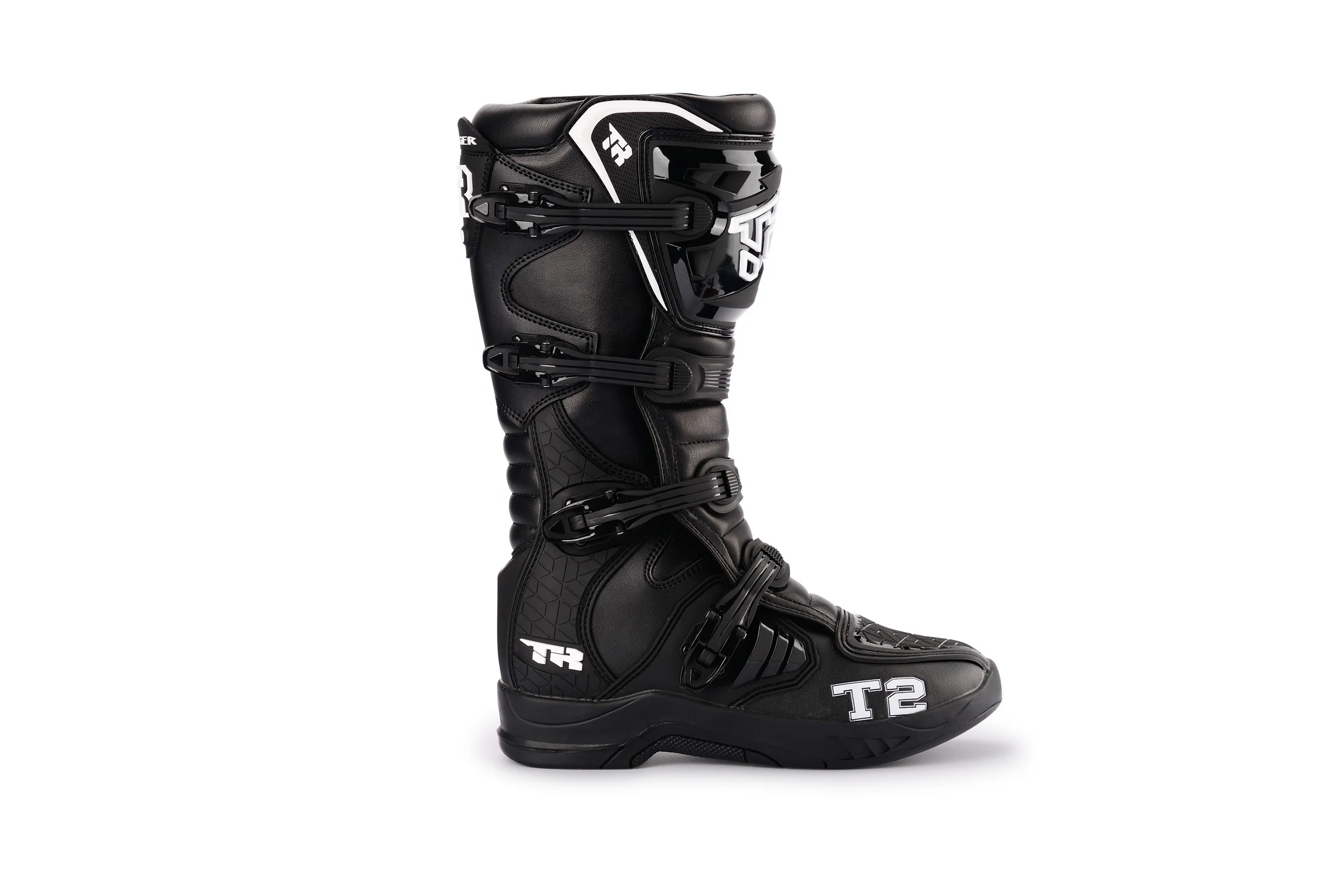 TR Tiger MTR-T2 Black Motocross boots  botas de motocross mx boots