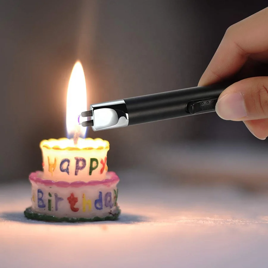 Лидер продаж электрическая зажигалка для свечей перезаряжаемая usb