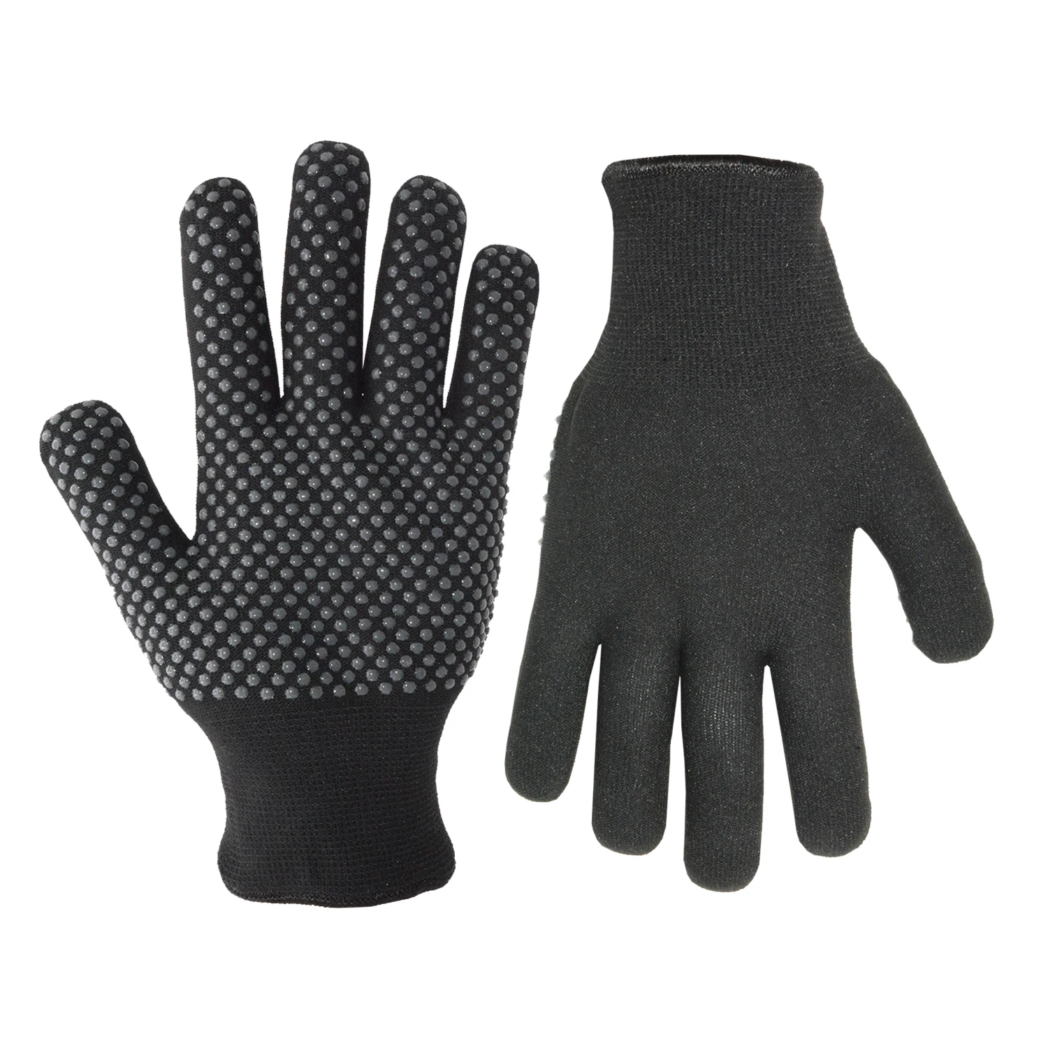 HANDLANDY best sell Anti-Slip dotted cotton garden outdoor activity thermal winter sports Gloves