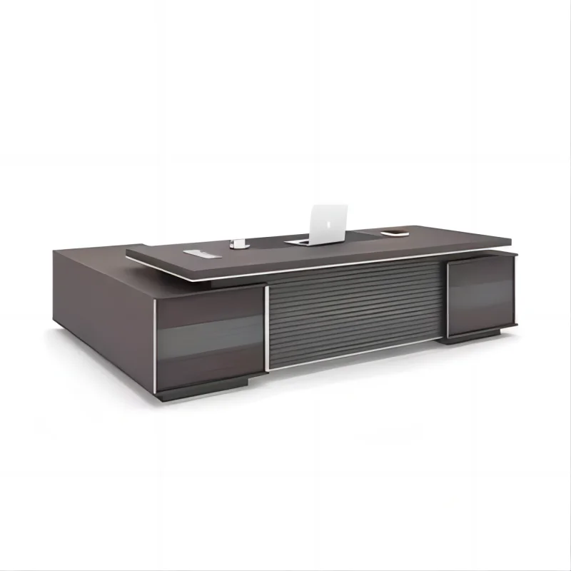 Liyu furniture Luxury Modern L-type Head desk New design Office Boss Manager Executive desk