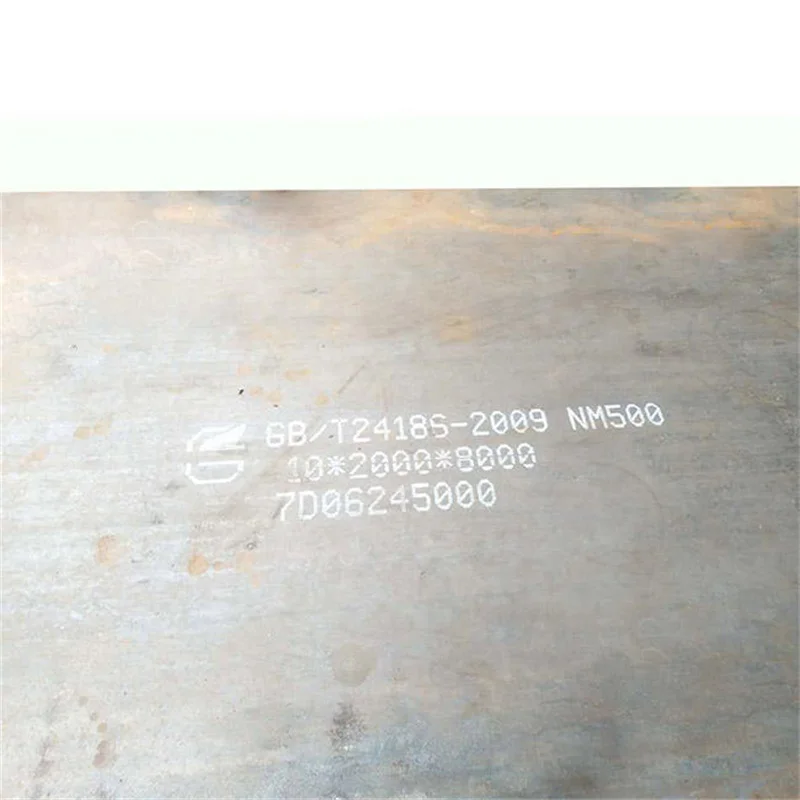 Hot Rolled NM360 NM400 NM450 NM500 Wear Resistant Steel Plate In Stock