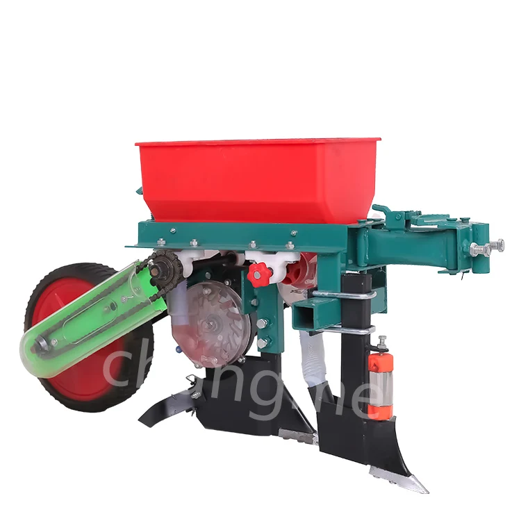 Farm machines agriculture land machinery walking tractor single row corn planter for sale