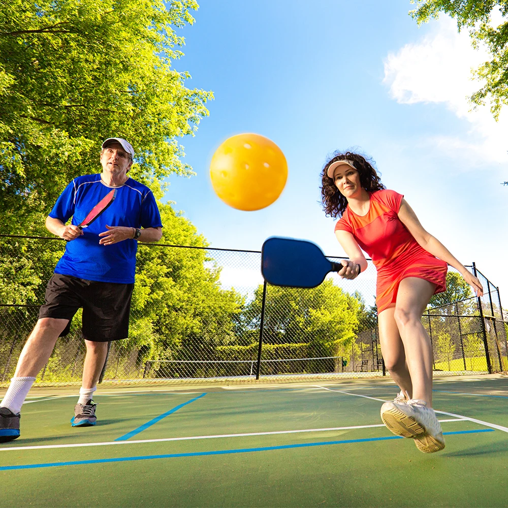 custom carbon fiber premium pickleball paddle graphite honeycomb