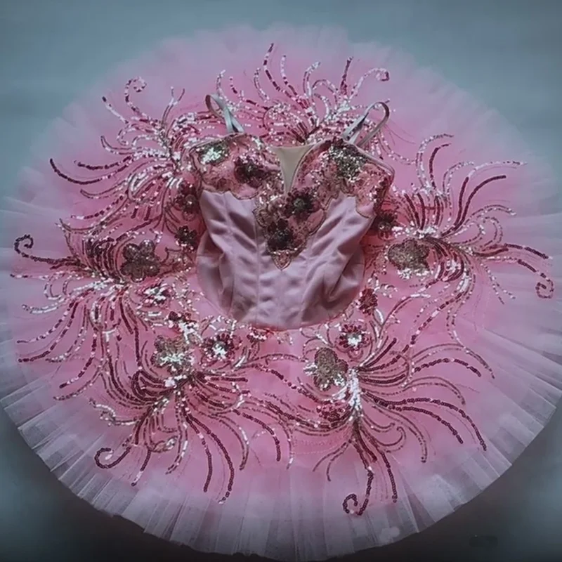 Free Shipping! Girls Paquita Variation Custom Made Ballet Tutu Children Professional Ballet Costumes