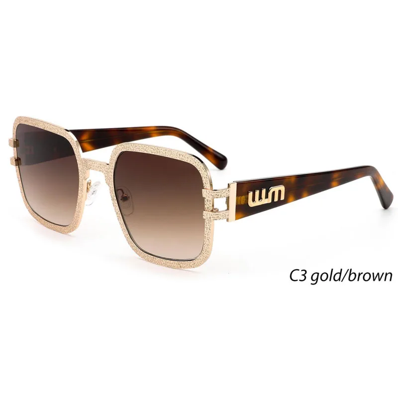 sunglasses 2024 new design metal flat top sun glasses manufacturer acetate metal sunglasses