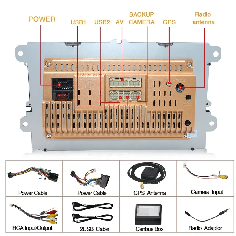 Hot Sale 9Inch  Android 9.1 Navigation BT Media MP4 MP5 Player for Volkswagen