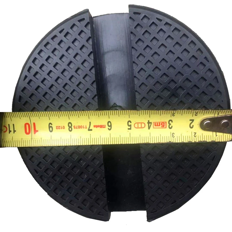 Hydraulic jacks pads Lifter height support block crane heightening head rubber plastic soft rubber protection head anti-skid pad