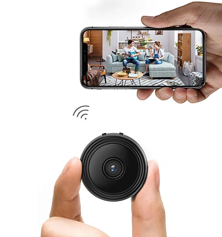 
Recording Devices Hidden Camera Connected by Telephone Mobile 