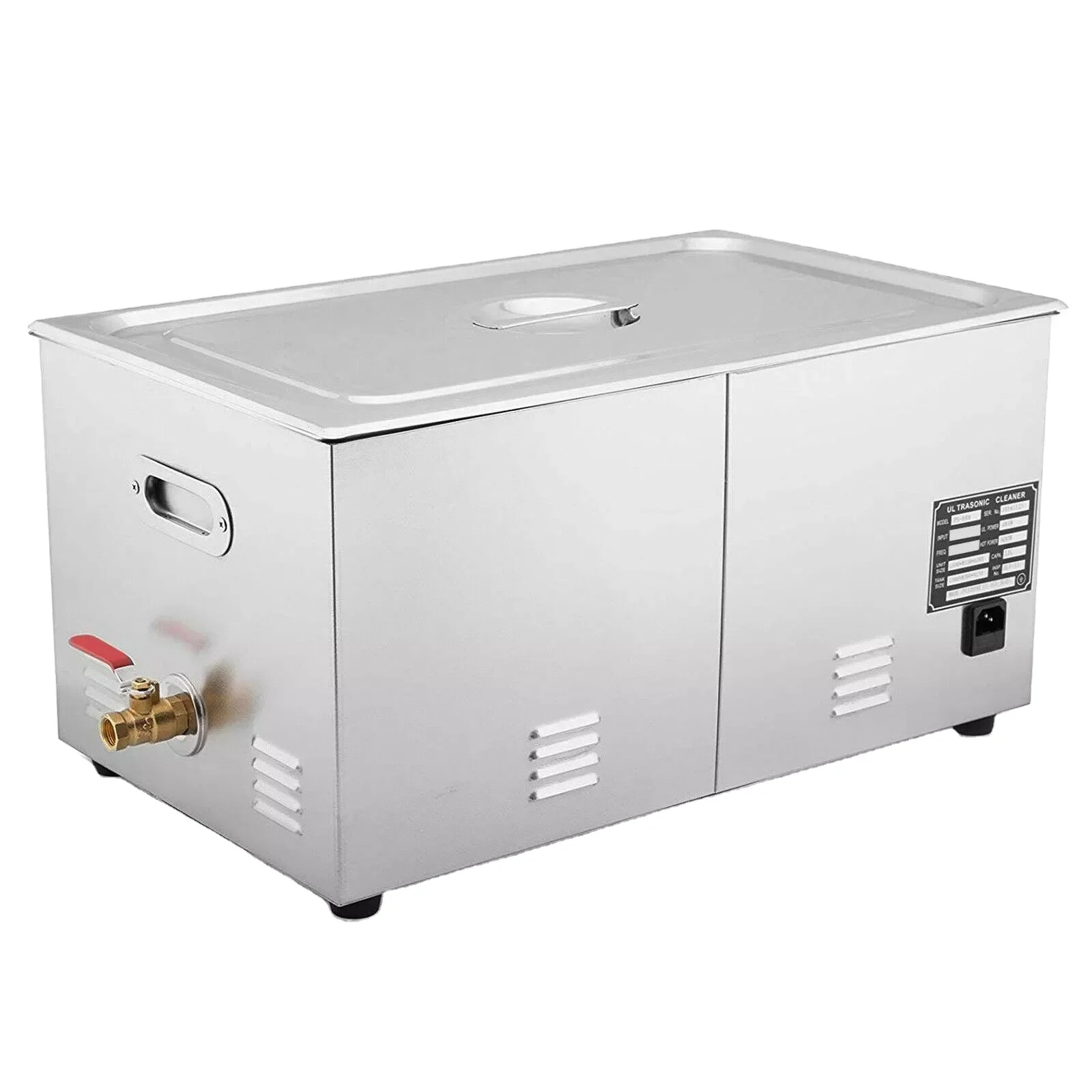 Цифровой ультразвуковой очиститель из нержавеющей стали, 30 литров