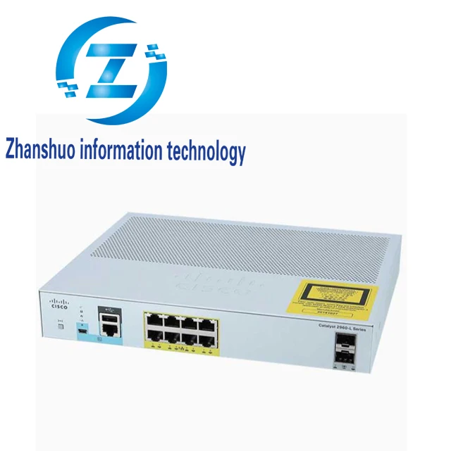 WS-C2960L-8PS-LL 2960L Series 8 Port PoE Switch