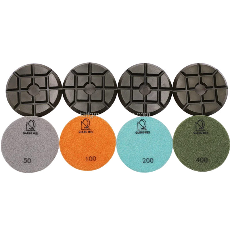 New quality popular 3 inch diamond floor polishing pads dry use for hard concrete