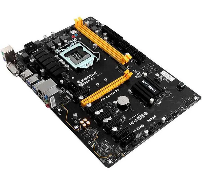 Материнские платы TB250 6PCIE B250 LGA 1151 DDR4 ATX материнская плата (альтернатива PRO эксперт по