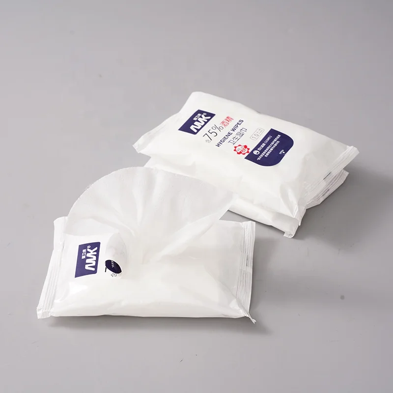 15 Years Oem China Manufacture  Alcohol 75 Isopropyl Wet Wipes Medical Alcohol Disinfecting Wipes