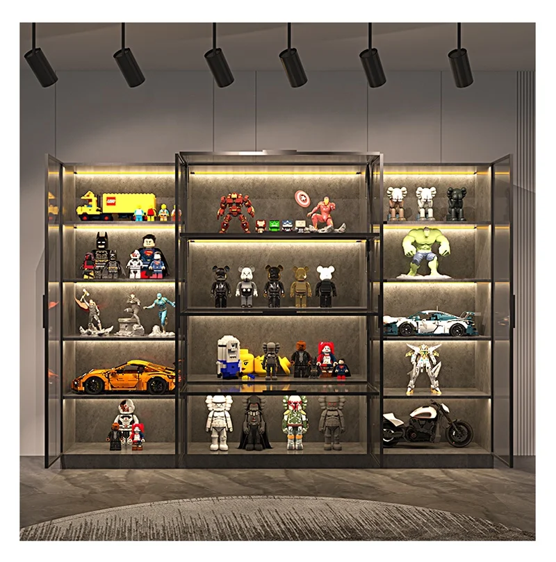 Custom gift cabinet Toy cabinet Glass display cabinet household dust proof