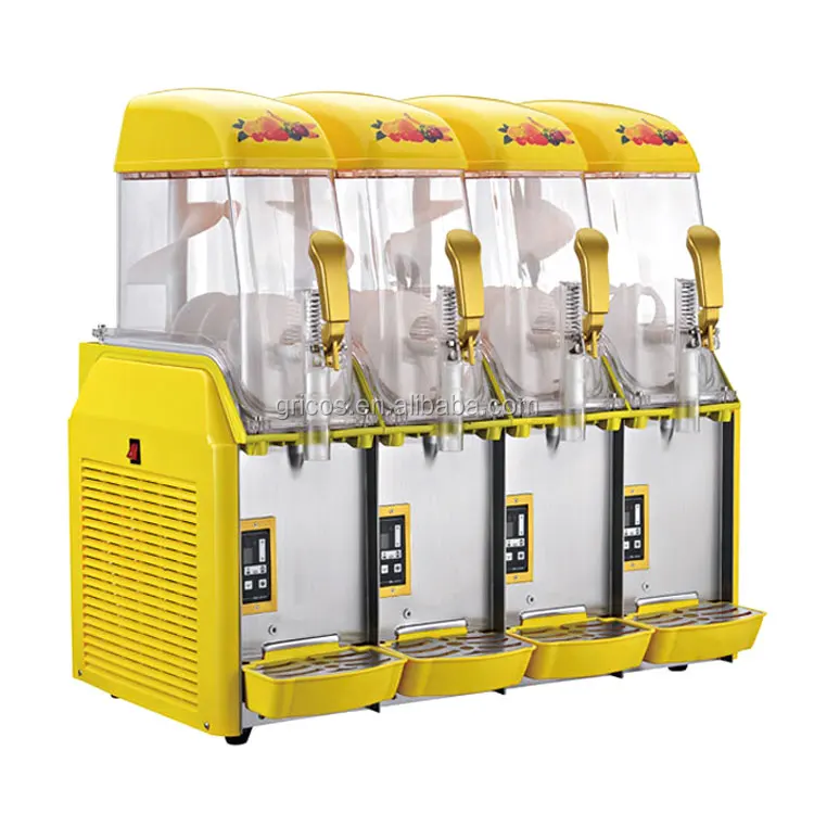 Commercial Smoothie Slushie Machine Granita Ice Slush Slurpee Frozen Drink Making Slushy Maker Margarita Slush Machine