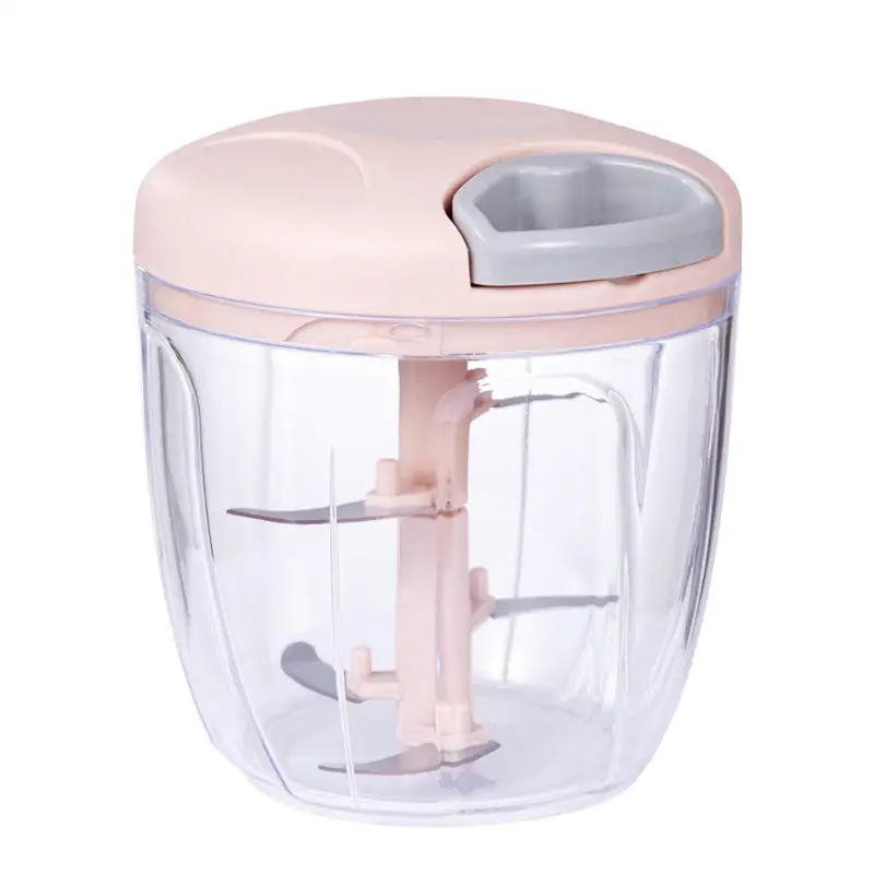 2024 Top Selling Home Kitchen New Product Garlic Onion Grinder Chopper Press Manual Camping BBQ Accessories Veggie Cutting