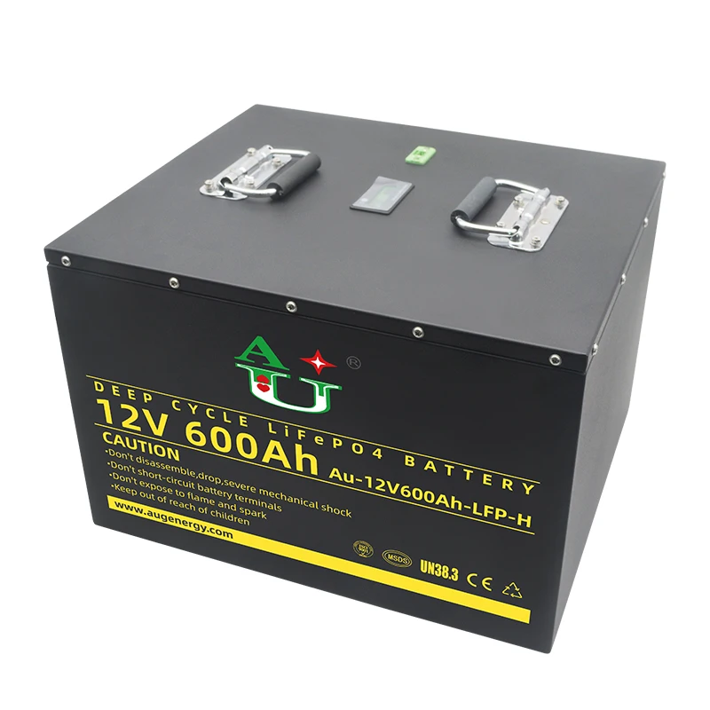 Deep Cycle 12V 600Ah Lifepo4 Lithium Battery Pack Rechargeable Li-ion Energy Storage System Battery DIY 24V 48V for Solar Panels