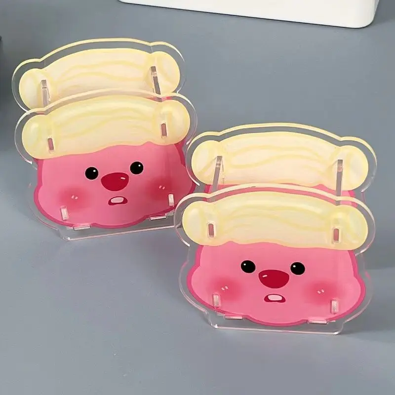 Clear Acrylic Desk Organizer with 4 Compartments Plastic Pen Pencil Holder for Office School Makeup Brush Storage for Home Use