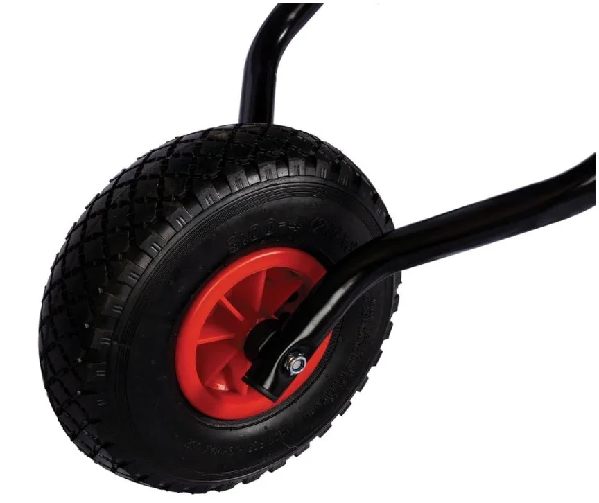 light weight single wheel cloth folding garden wheelbarrow