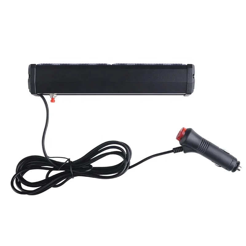 8 LED 12V Car Dash Strobe Signal Lights Red Blue Yellow White Auto Windshield Flashing Emergency Light Car Sucker Warning Lamps