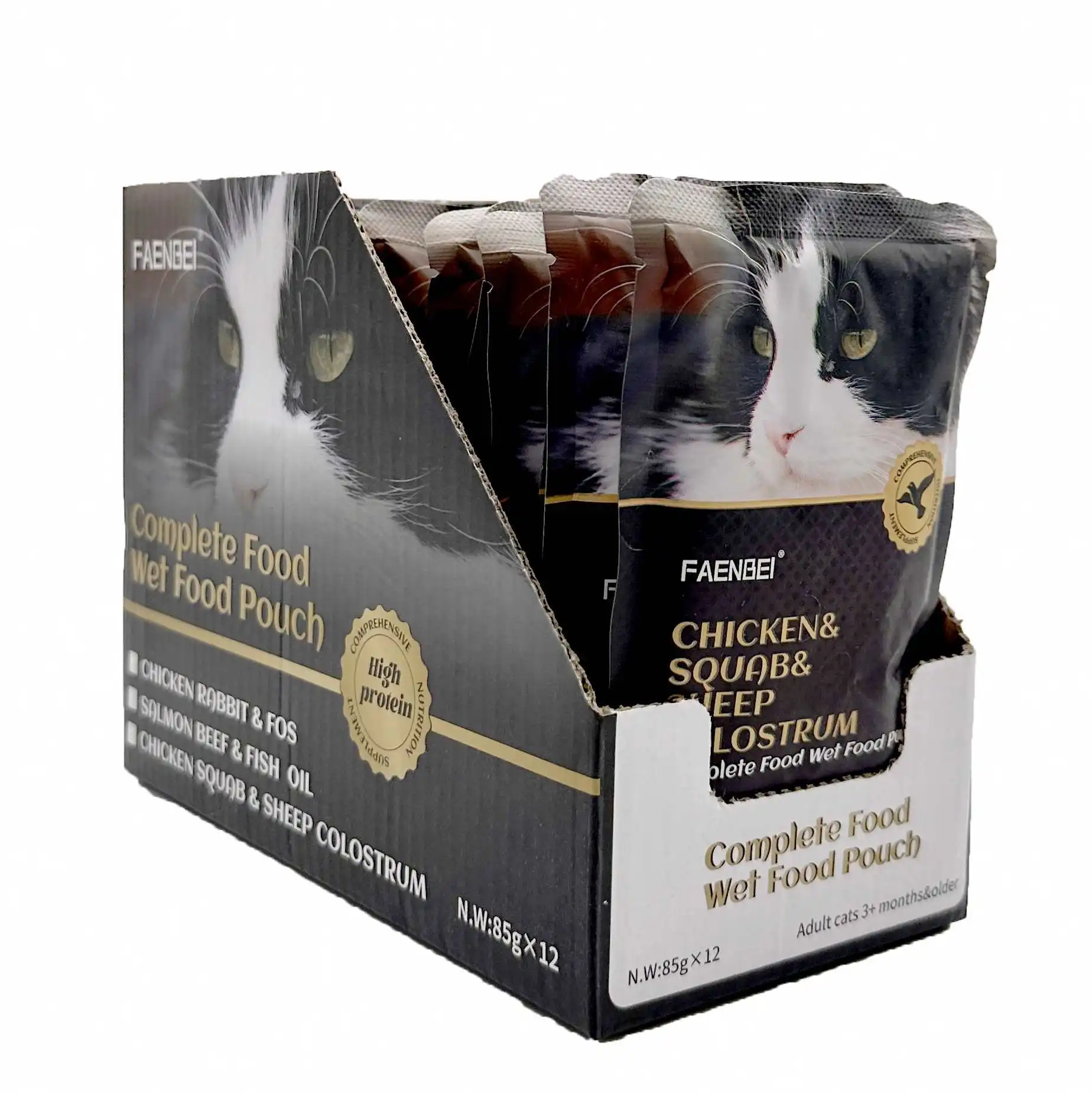 High protein OEM wet food with  pure fresh meat added hot selling pet food
