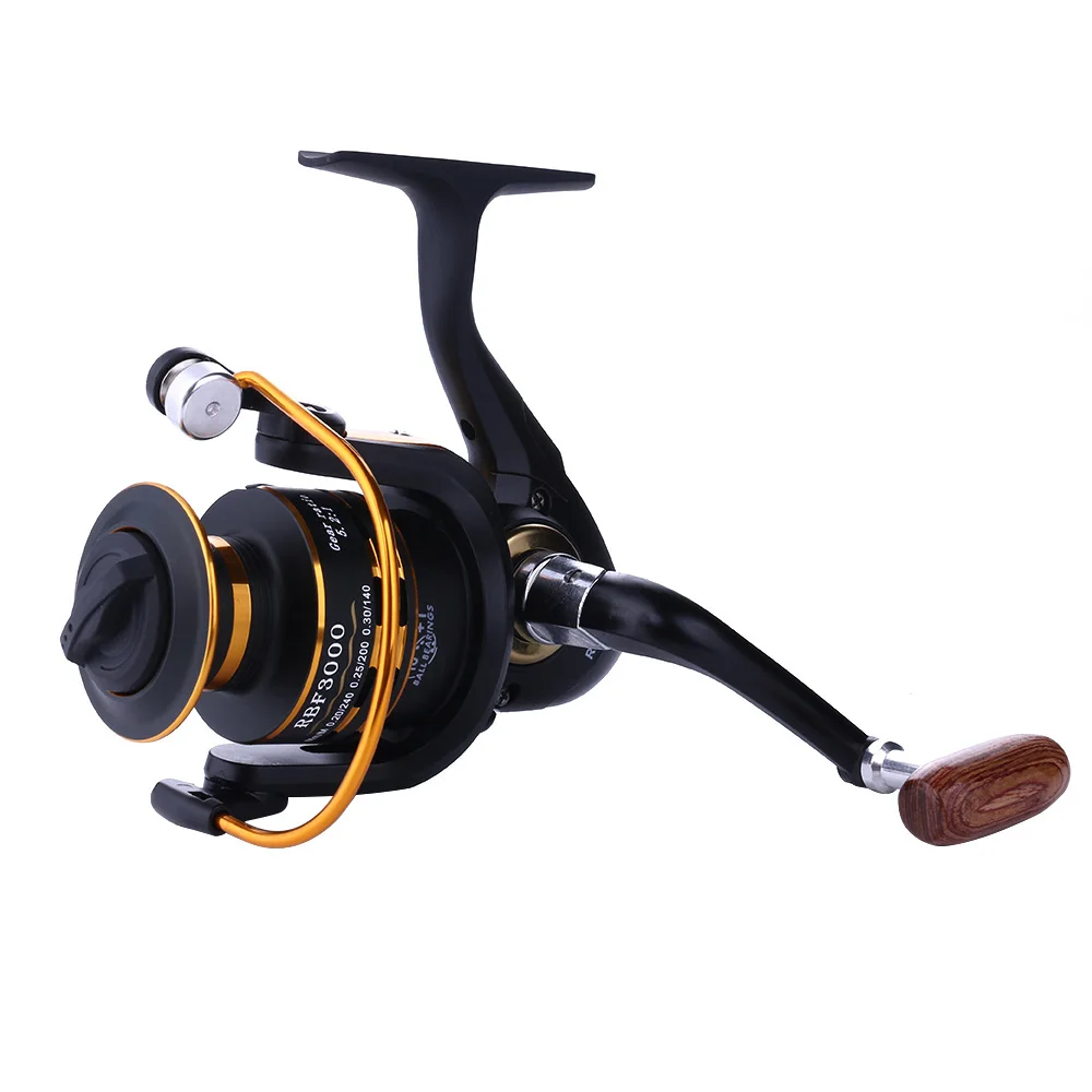 one plus one high quality Spining fishing reels big rolls bait metal fly reel