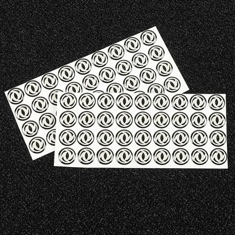 Custom Card Holder Package Car Adhesive Tag Some 58Mm Circle Gel Labels 19Mm Epoxy Sticker