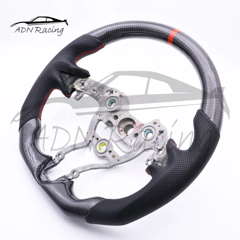 Custom Carbon Fiber Steering Wheel For Hyundai Elantra N I20N I30N