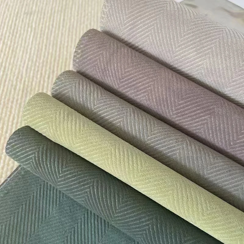 Upholstery100% Polyester Herrigone Twill Velvet Furniture Cover Home Decorative Sofa Curtain Fabric